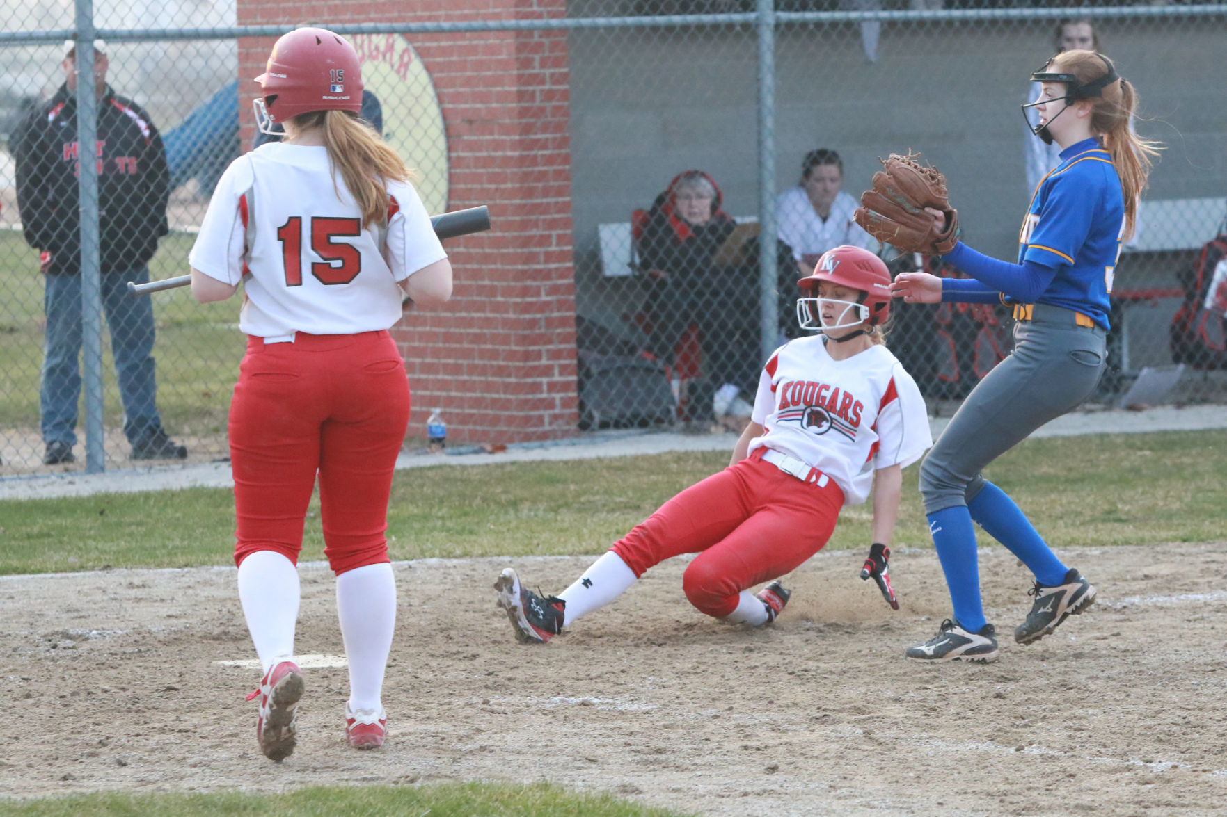 Gallery: Prep softball - Highland at Kankakee Valley